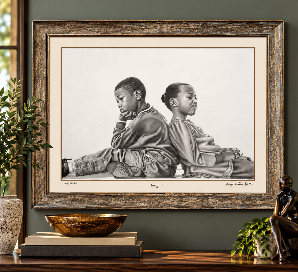 Imagine - Fine Art Reproduction | Unframed | [16 x 20]